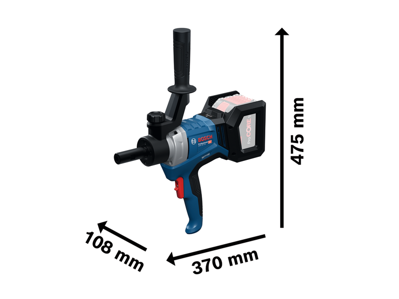 Akumulatorski mešalnik Bosch GRW 18V-120, 06011C2000